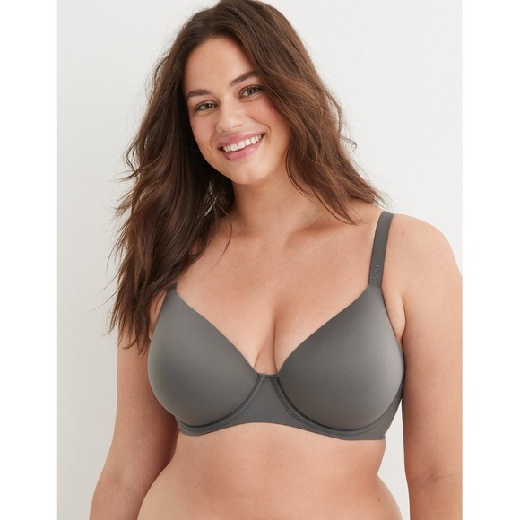 aerie Other - AERIE Bra Womens 34C Smoothez Full Coverage Underwire Dark Gray